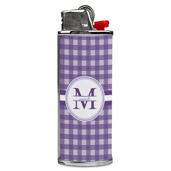Custom Gingham Print Case for BIC Lighters (Personalized)