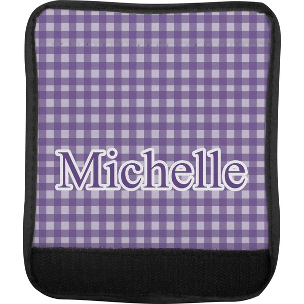 Gingham Print Luggage Handle Wrap (Approval)