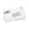 Gingham Print Mailing Label on Envelopes