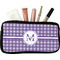 Gingham Print Makeup / Cosmetic Bag (Personalized)