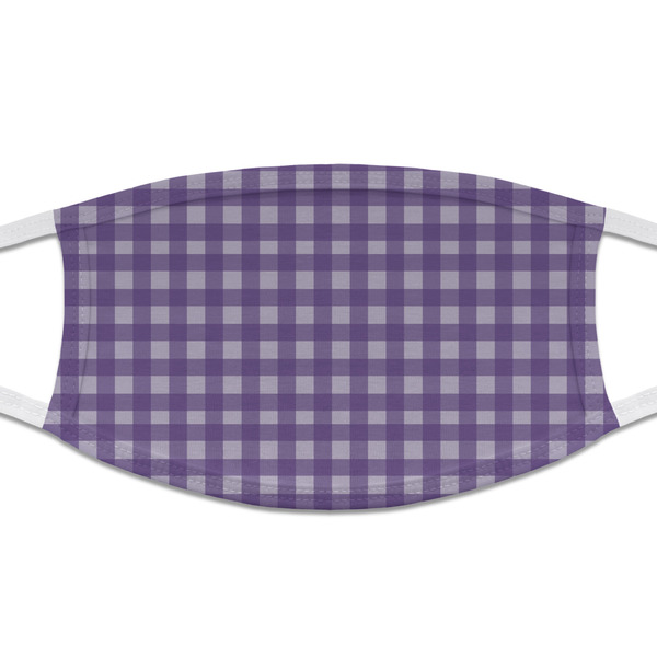 Custom Gingham Print Cloth Face Mask (T-Shirt Fabric)