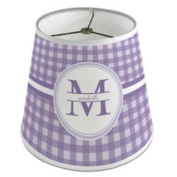 Gingham Print Empire Lamp Shade (Personalized)