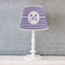 Gingham Print Poly Film Empire Lampshade - Lifestyle