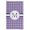 Gingham Print Microfiber Golf Towel - Large (Personalized)