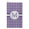 Gingham Print Microfiber Golf Towels - Small - FRONT