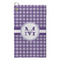 Gingham Print Microfiber Golf Towel - Small (Personalized)