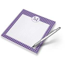 Gingham Print Notepad (Personalized)