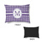 Gingham Print Outdoor Dog Beds - Small - APPROVAL