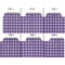 Gingham Print Page Dividers - Set of 6 - Approval