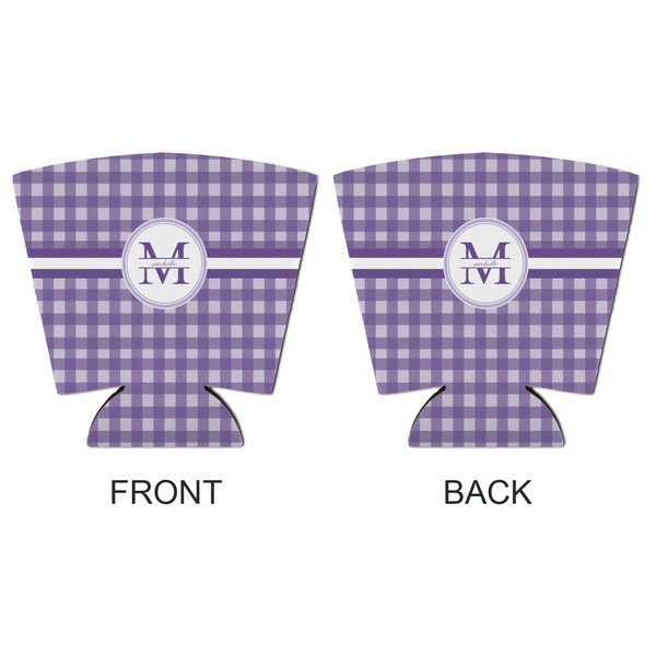 Gingham Print Party Cup Sleeves - with bottom - APPROVAL