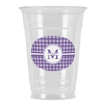 Gingham Print Party Cups - 16oz (Personalized)