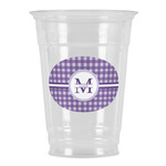 Gingham Print Party Cups - 16oz (Personalized)