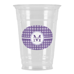 Gingham Print Party Cups - 16oz (Personalized)
