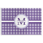 Gingham Print Disposable Paper Placemats (Personalized)