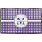 Gingham Print Door Mat - 60"x36" (Personalized)