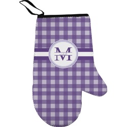 Gingham Print Oven Mitt (Personalized)