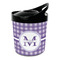 Gingham Print Plastic Ice Bucket (Personalized)