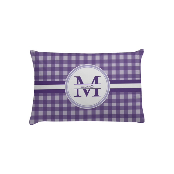 Custom Gingham Print Pillow Case - Toddler (Personalized)