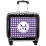 Gingham Print Pilot / Flight Suitcase (Personalized)