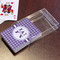 Gingham Print Playing Cards - In Package