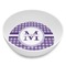 Gingham Print Melamine Bowl - 8 oz (Personalized)