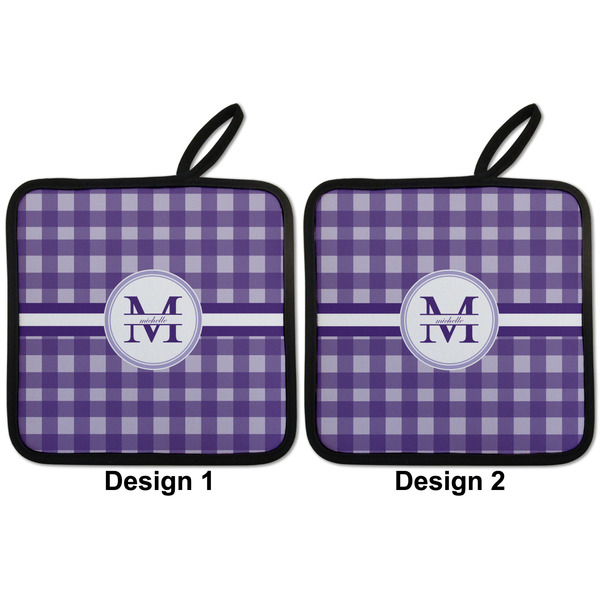 Gingham Print Pot Holders - Set of 2 APPROVAL