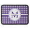 Gingham Print Rectangle Patch