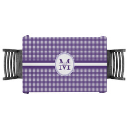Gingham Print Tablecloth - 58"x58" (Personalized)
