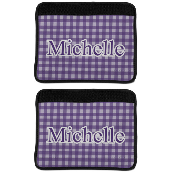 Gingham Print Seat Belt Cover (APPROVAL Update)