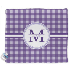 Gingham Print Security Blanket - Single Sided (Personalized)