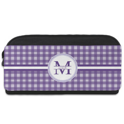 Gingham Print Shoe Bag (Personalized)