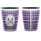 Gingham Print Shot Glass - Two Tone - APPROVAL
