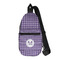 Gingham Print Sling Bag (Personalized)