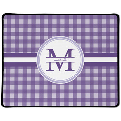 Gingham Print Large Gaming Mouse Pad - 12.5" x 10" (Personalized)