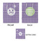Gingham Print Small Gift Bag - Approval