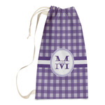 Gingham Print Laundry Bags - Small (Personalized)