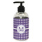 Gingham Print Plastic Soap / Lotion Dispenser (8 oz - Small - Black) (Personalized)