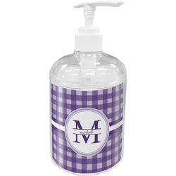 Gingham Print Acrylic Soap & Lotion Bottle (Personalized)
