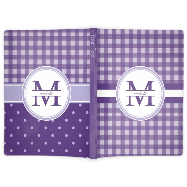 Gingham Print Soft Cover Journal - Apvl