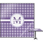 Gingham Print Square Table Top (Personalized)
