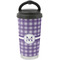 Gingham Print Stainless Steel Travel Cup