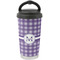 Gingham Print Stainless Steel Coffee Tumbler (Personalized)