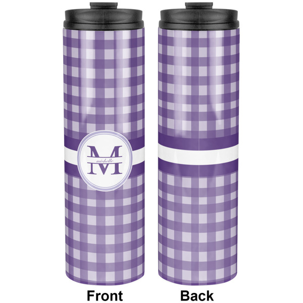 Gingham Print Stainless Steel Tumbler 20 Oz - Approval
