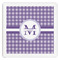 Gingham Print Paper Dinner Napkins (Personalized)