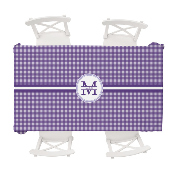 Custom Gingham Print Tablecloth - 58"x102" (Personalized)