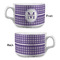 Gingham Print Tea Cup - Single Apvl