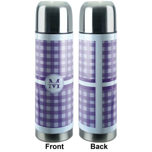 Gingham Print Thermos - Apvl