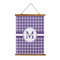 Gingham Print Wall Hanging Tapestry (Personalized)