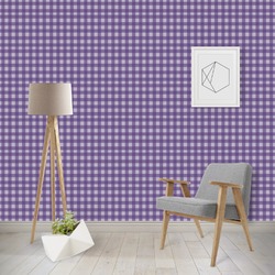 Gingham Print Wallpaper & Surface Covering (Peel & Stick - Repositionable)