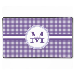 Gingham Print XXL Gaming Mouse Pad - 24" x 14" (Personalized)